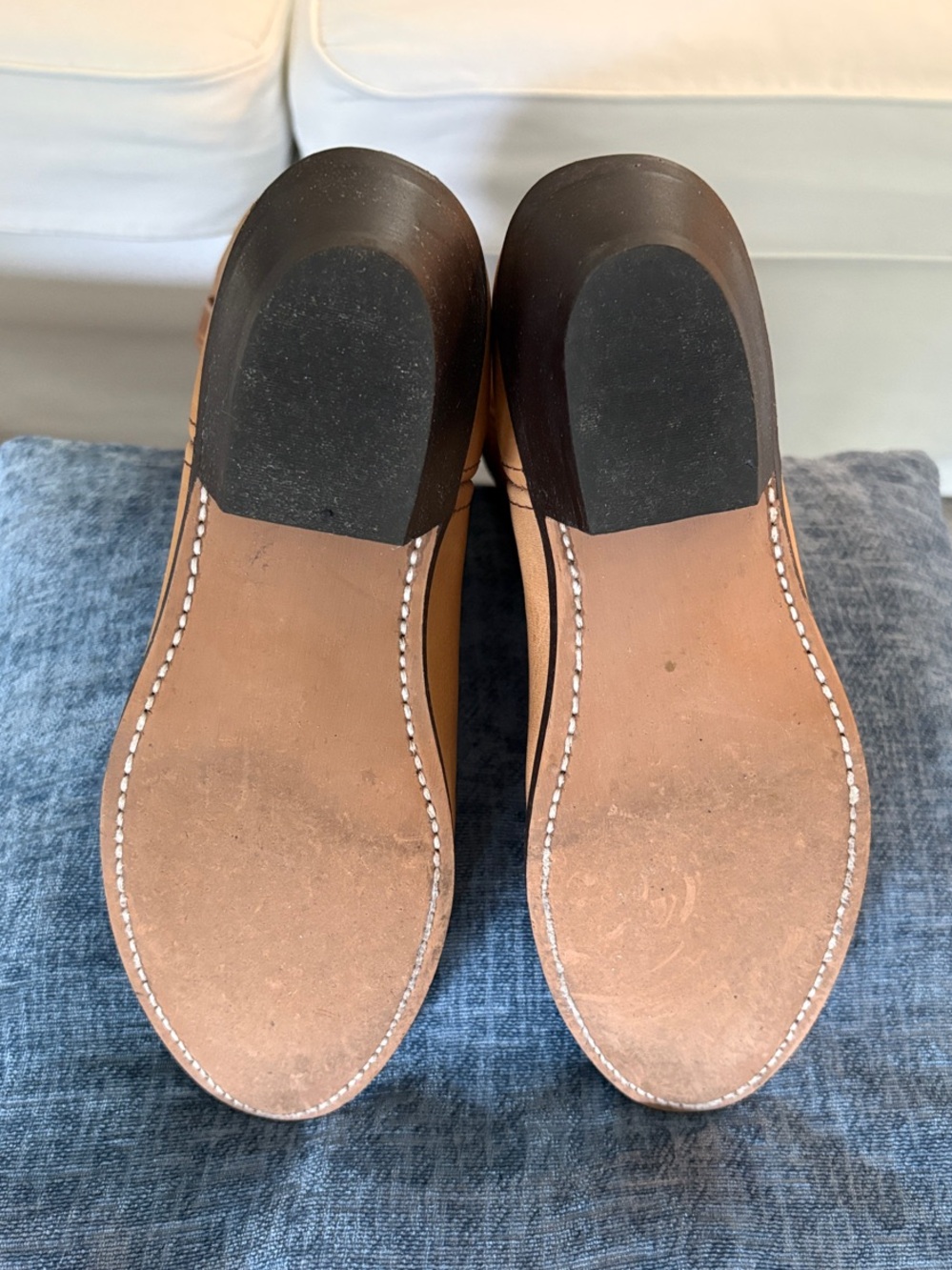 Women’s Laredo Tan Western Embroidered Leather Heeled Boots - Picture 5 of 5